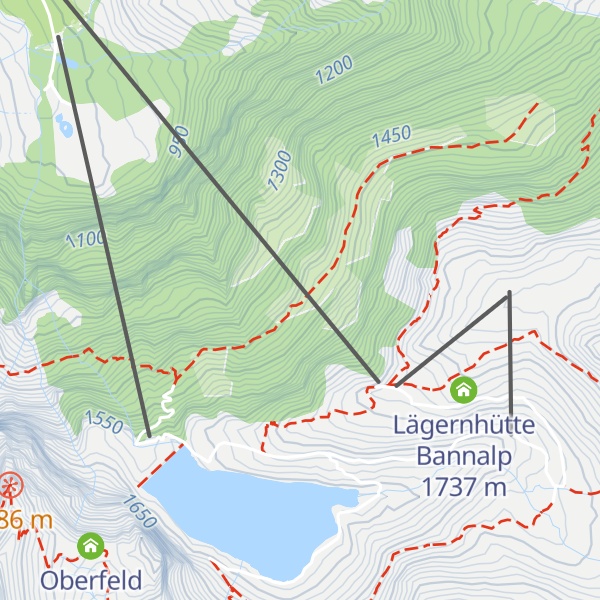 Map of Alp Schindlenboden