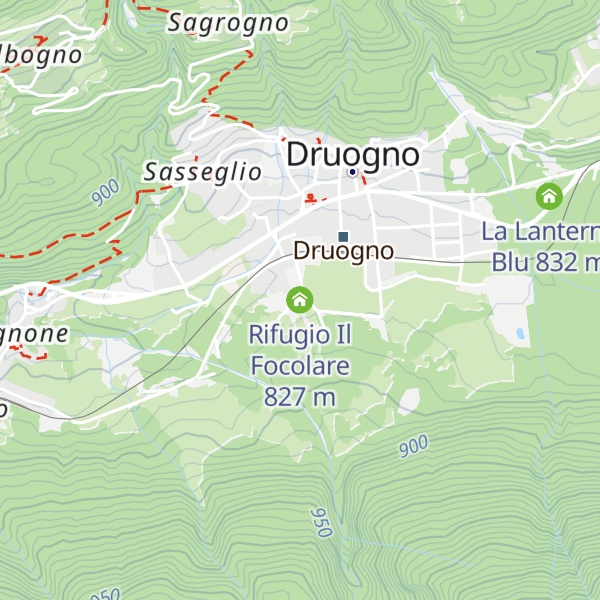 Map of Rifugio Il Focolare