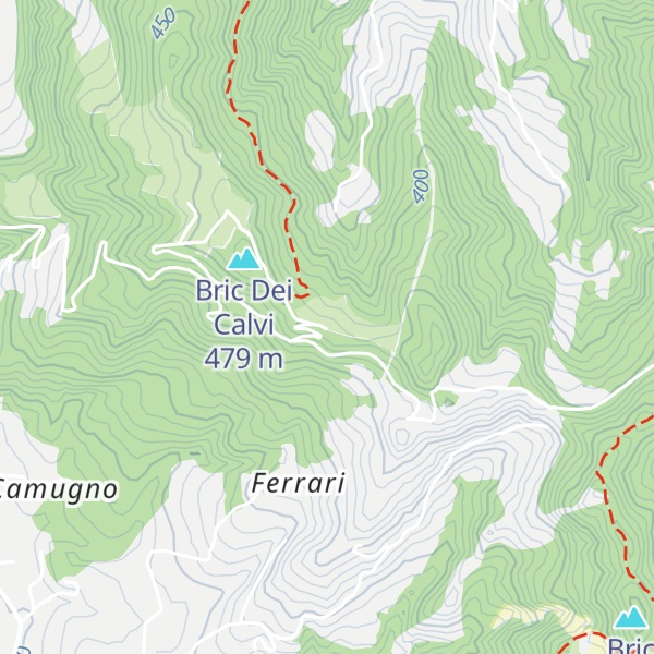 Map of Rifugio Banca