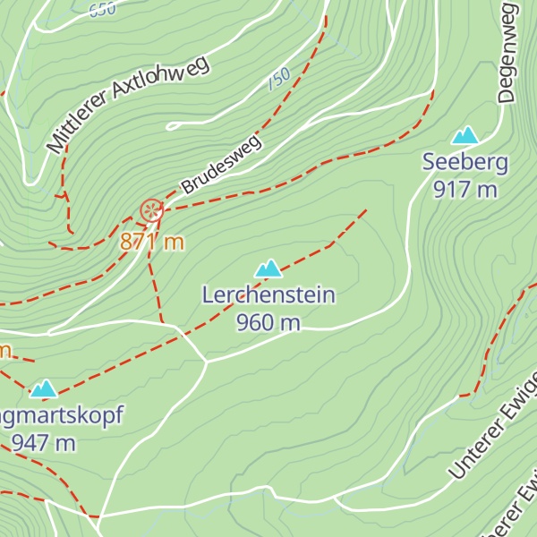 Map of Lerchenstein