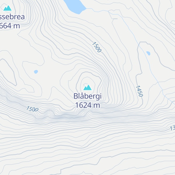 Map of Blåbergi