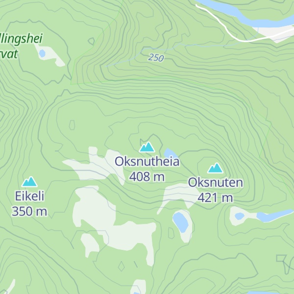 Map of Oksnutheia