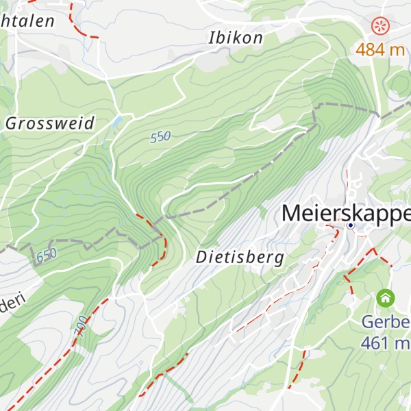 Map of Chappelerberg