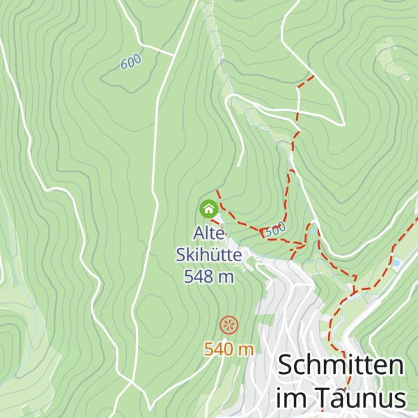 Map of Alte Skihütte