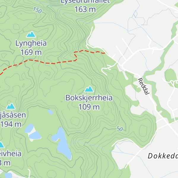 Map of Bokskjerrheia