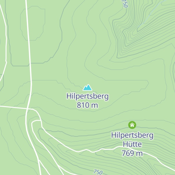 Map of Hilpertsberg