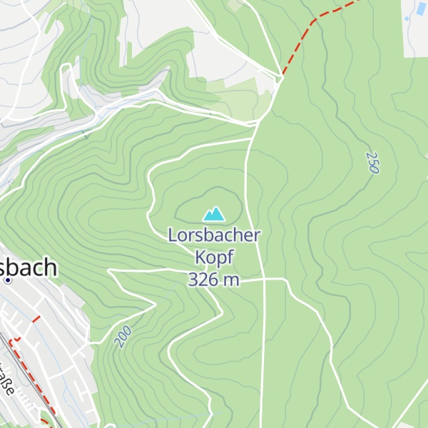 Map of Lorsbacher Kopf