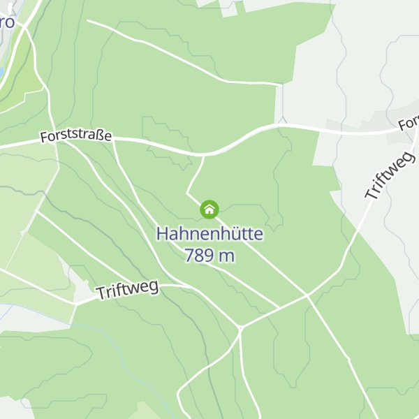 Map of Hahnenhütte