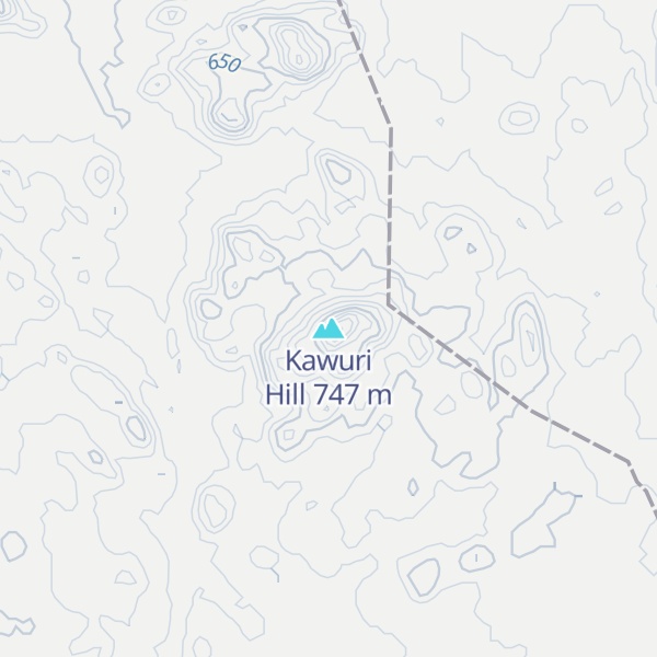 Map of Kawuri Hill