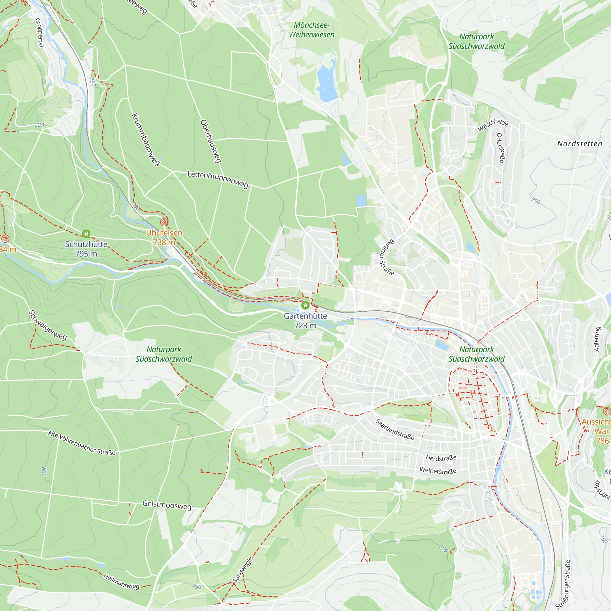 Gartenhütte map