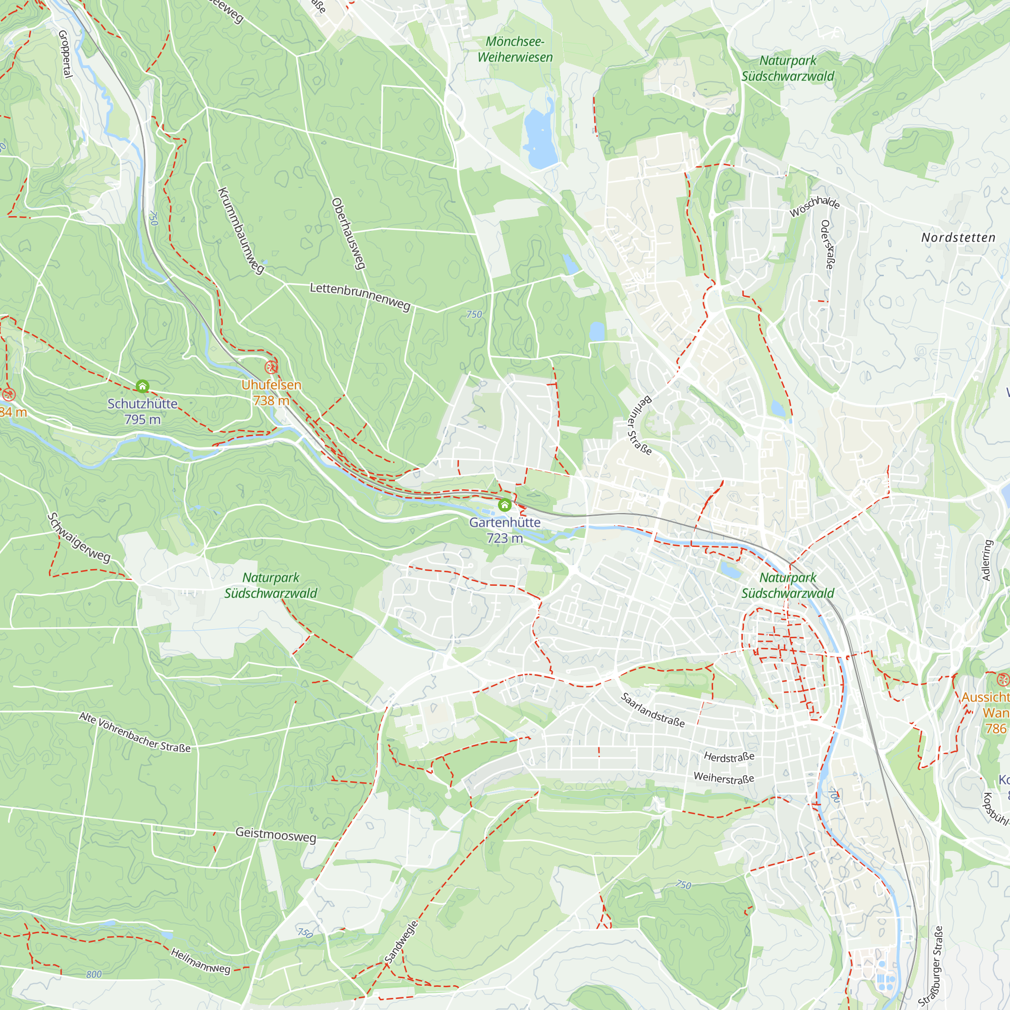 Gartenhütte map
