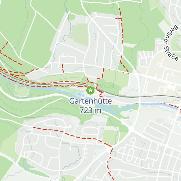 Map of Gartenhütte