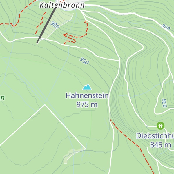 Map of Hahnenstein