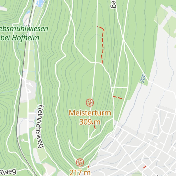 Map of Kapellenberg