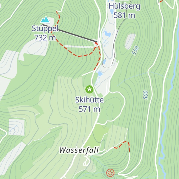 Map of Skihütte