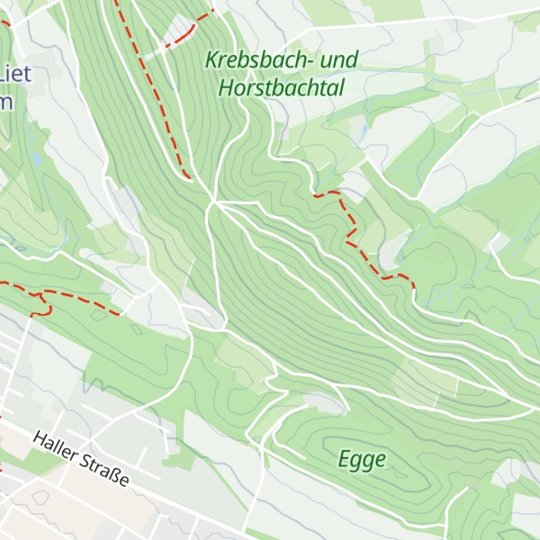 Map of Palsterkamper Berg