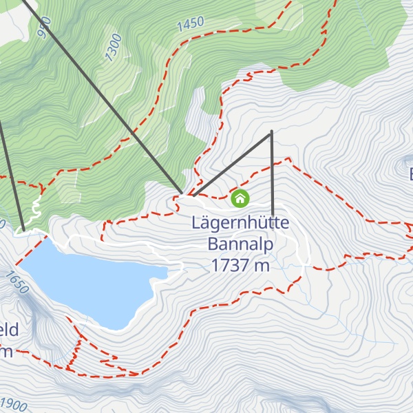 Map of Chrüzhütte