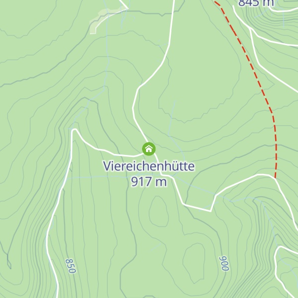 Map of Viereichenhütte