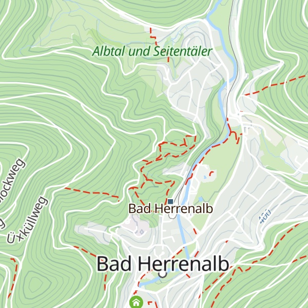 Map of August Bechtle Schutzhütte