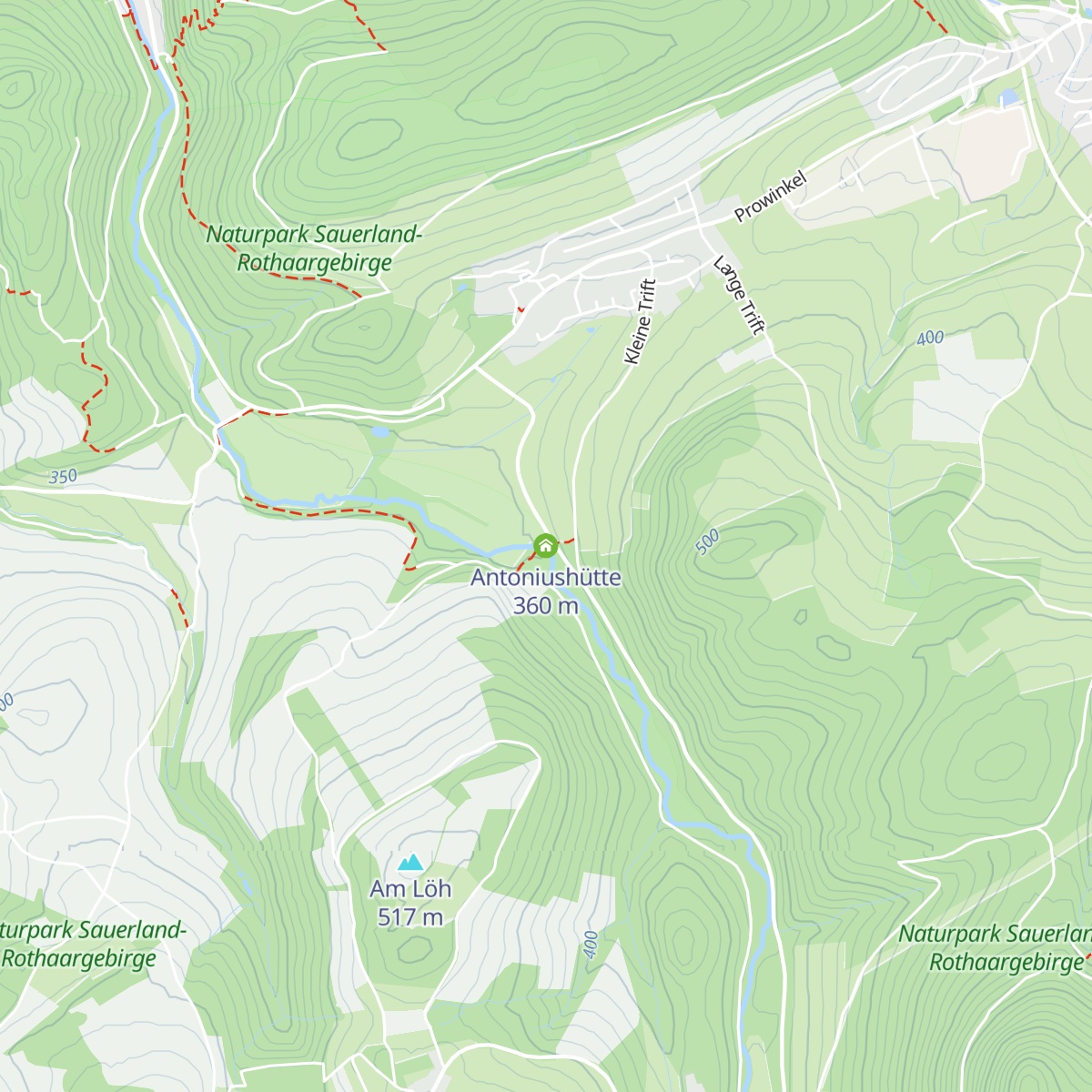 Antoniushütte map