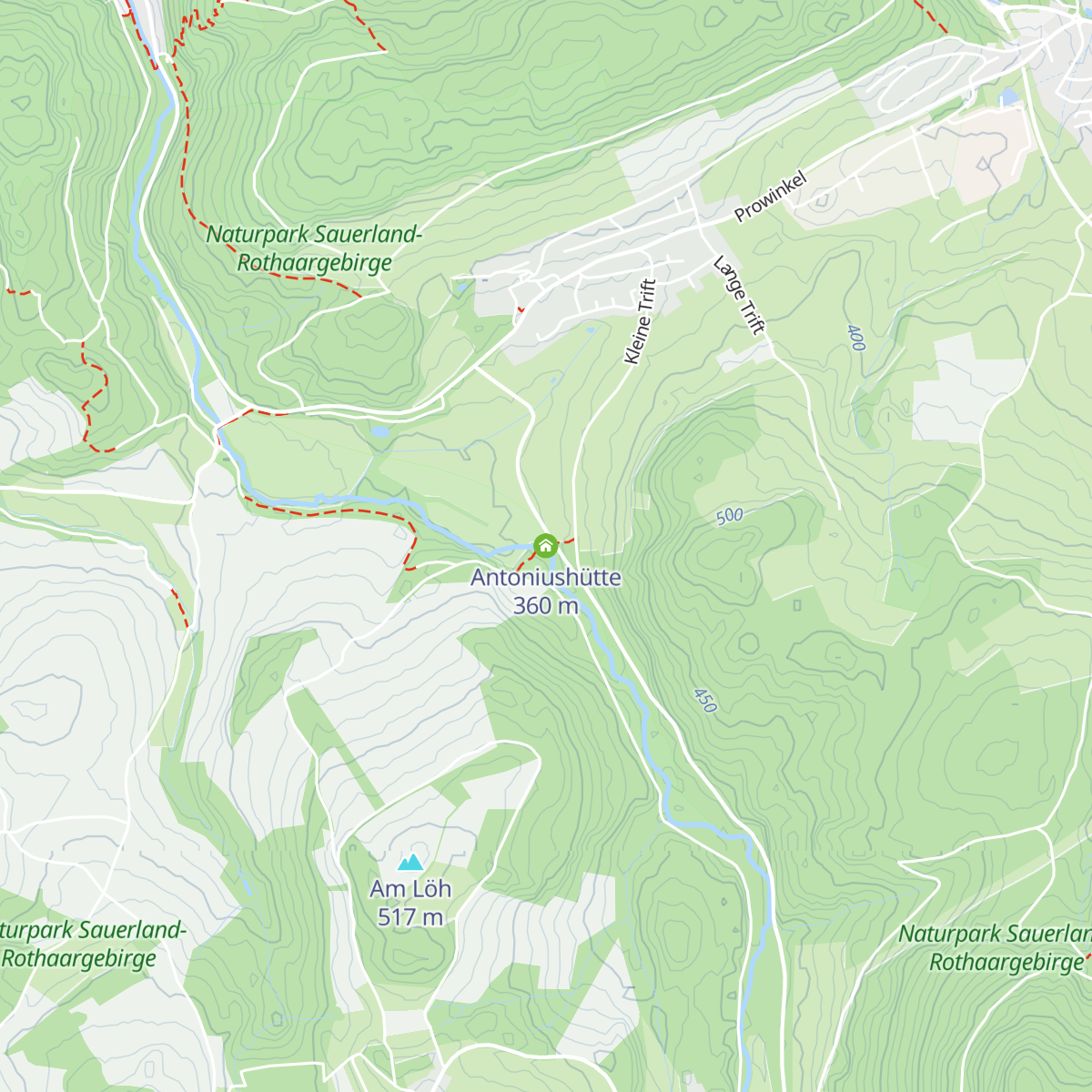 Antoniushütte map
