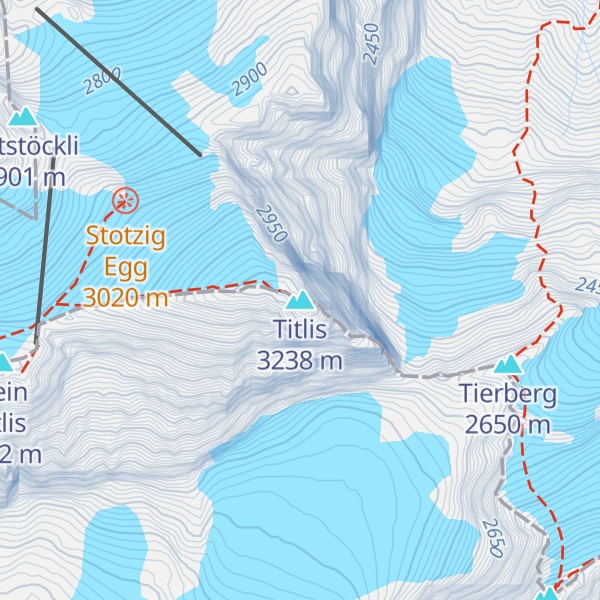 Map of Titlis