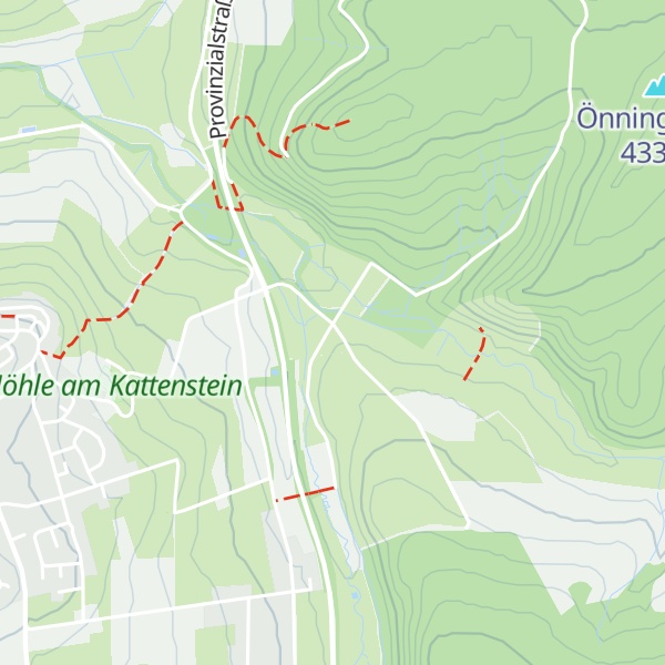 Map of Schutzhütte Bulle Borne