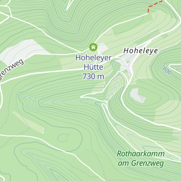 Map of Elisbeth-hütte