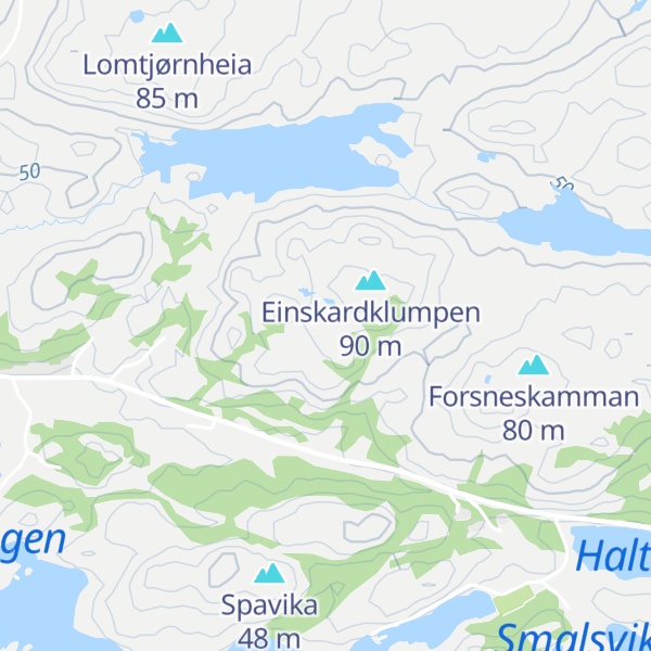 Map of Engvikkamman