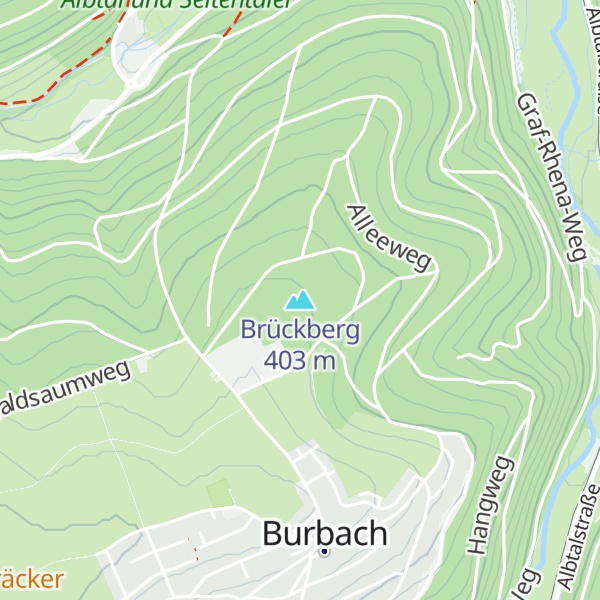 Map of Brückberg