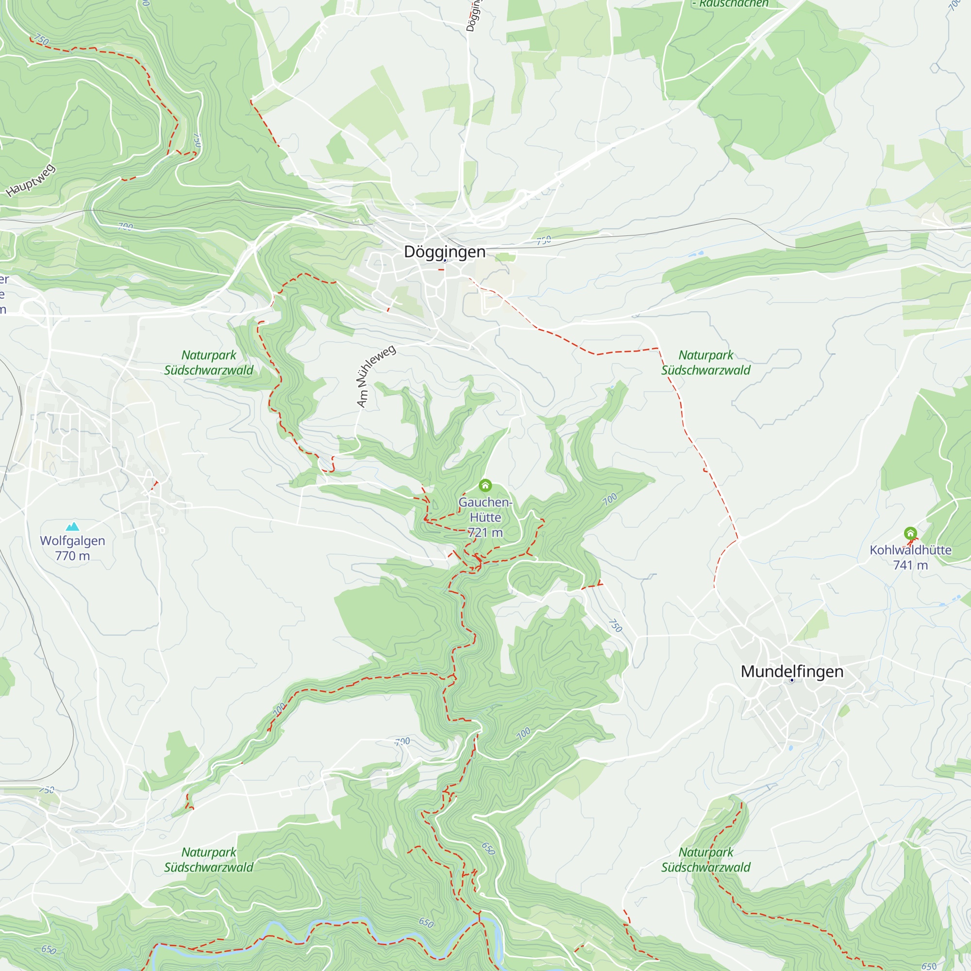 Gauchen-Hütte map