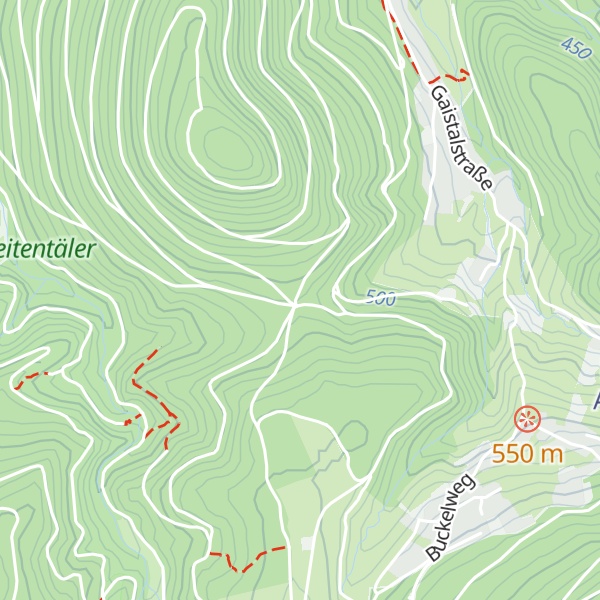 Map of Hirschwinkelhütte