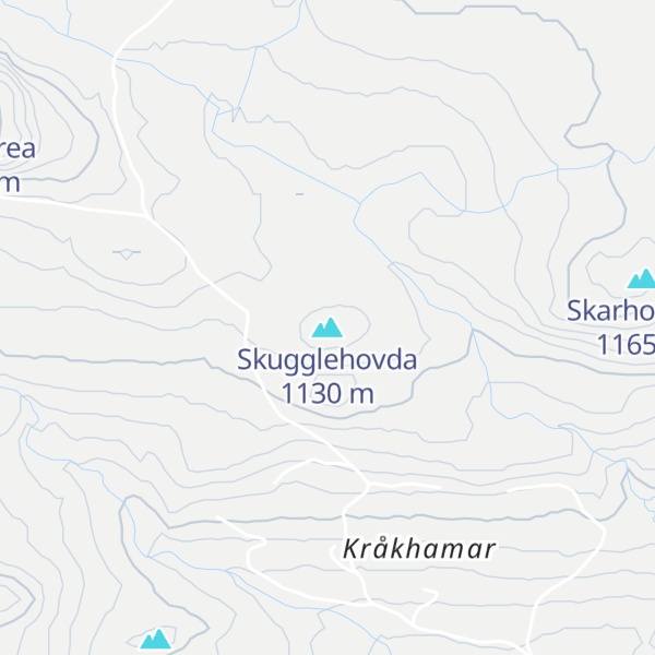Map of Skugglehovda