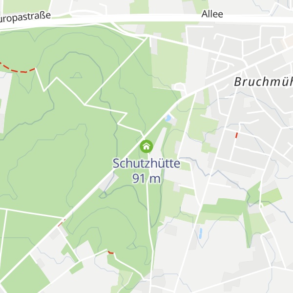 Map of Schutzhütte