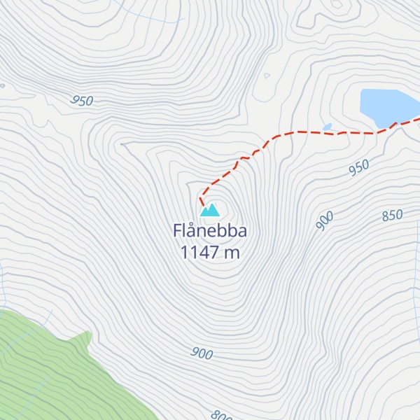 Map of Flånebba