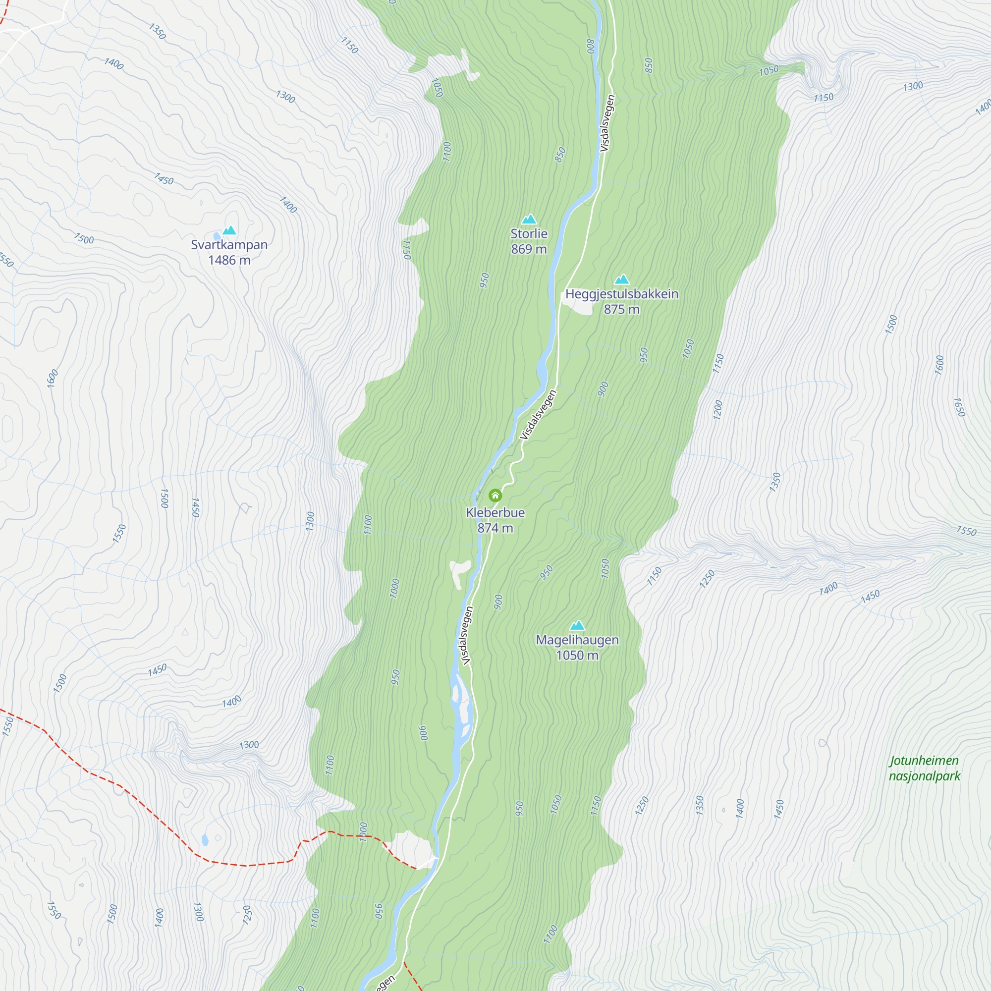 Kleberbue map