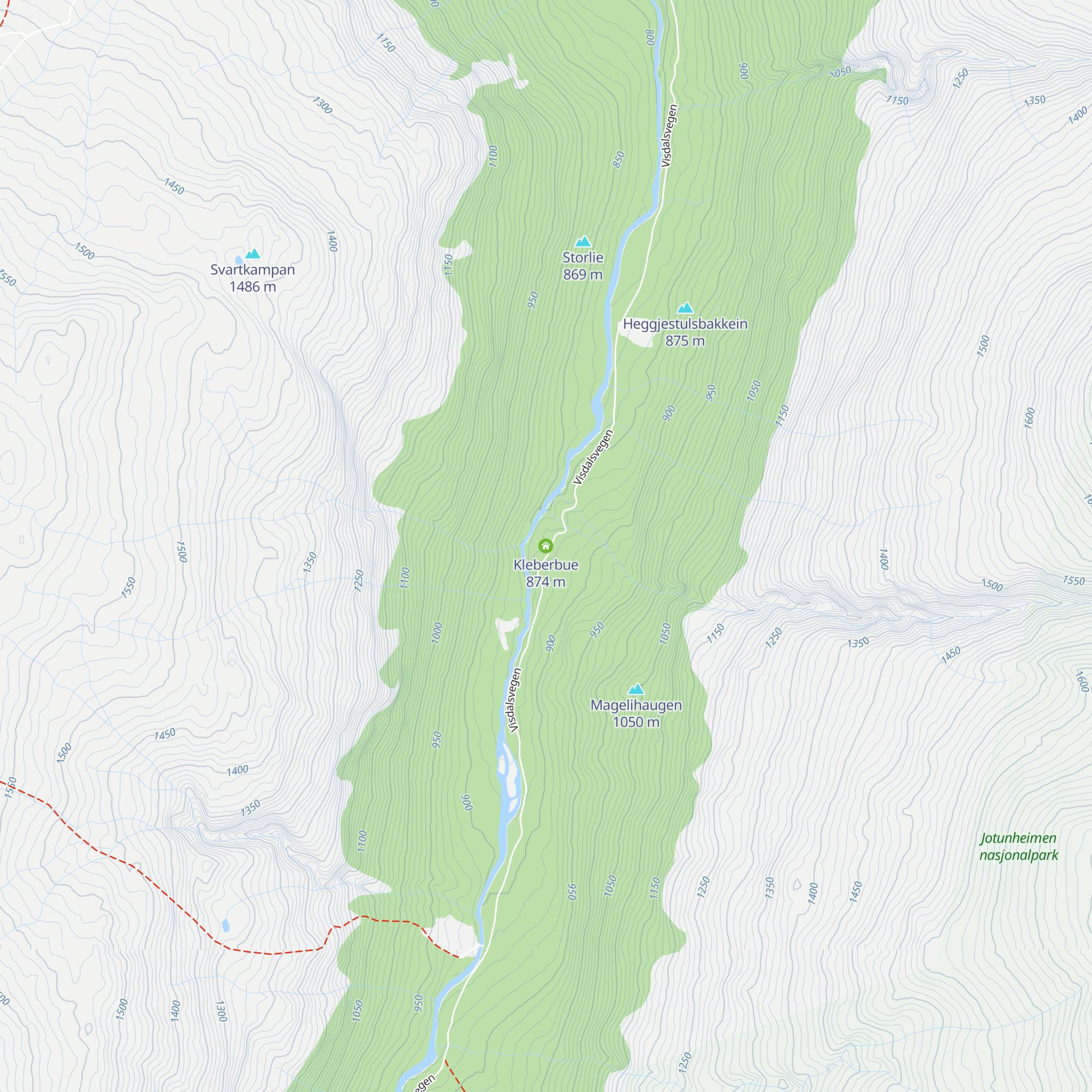 Kleberbue map