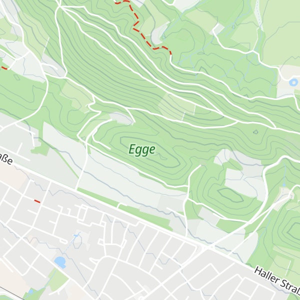 Map of Langenbergs Egge
