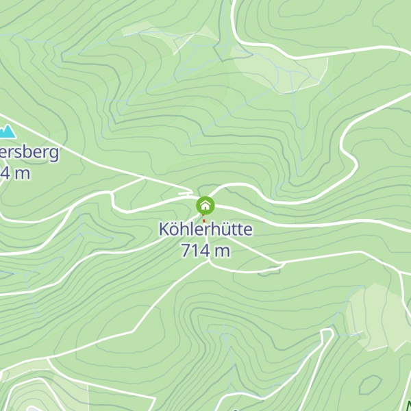Map of Köhlerhütte