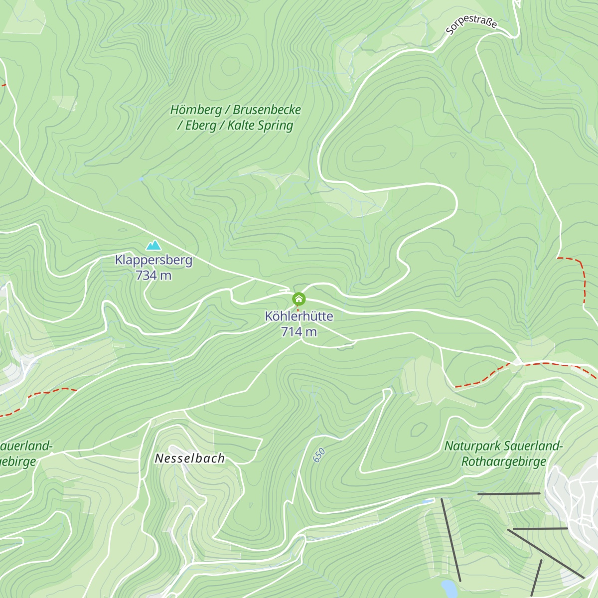 Köhlerhütte map