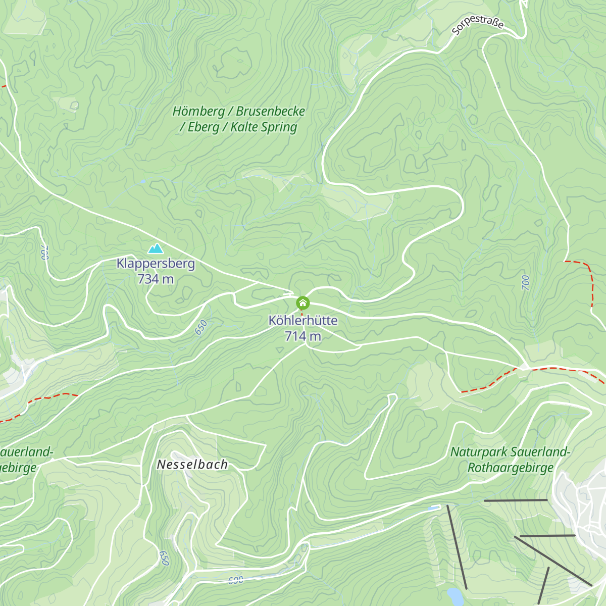 Köhlerhütte map