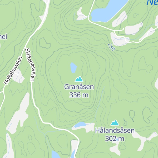 Map of Granåsen