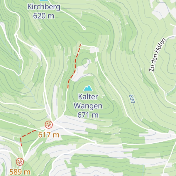 Map of Kalter Wangen