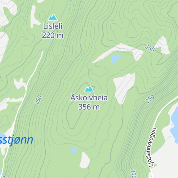 Map of Åskolvheia