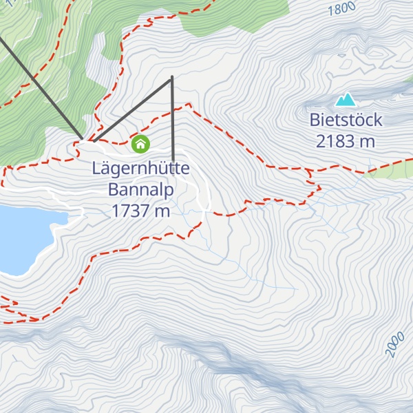 Map of Berggasthaus Urnerstafel