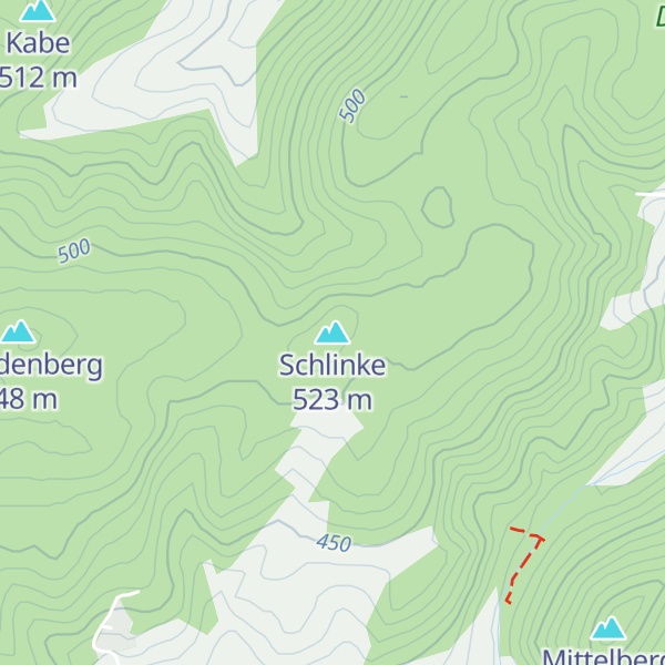 Map of Schlinke