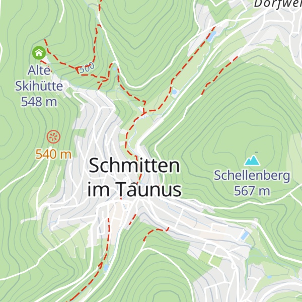 Map of Wiegerhütte
