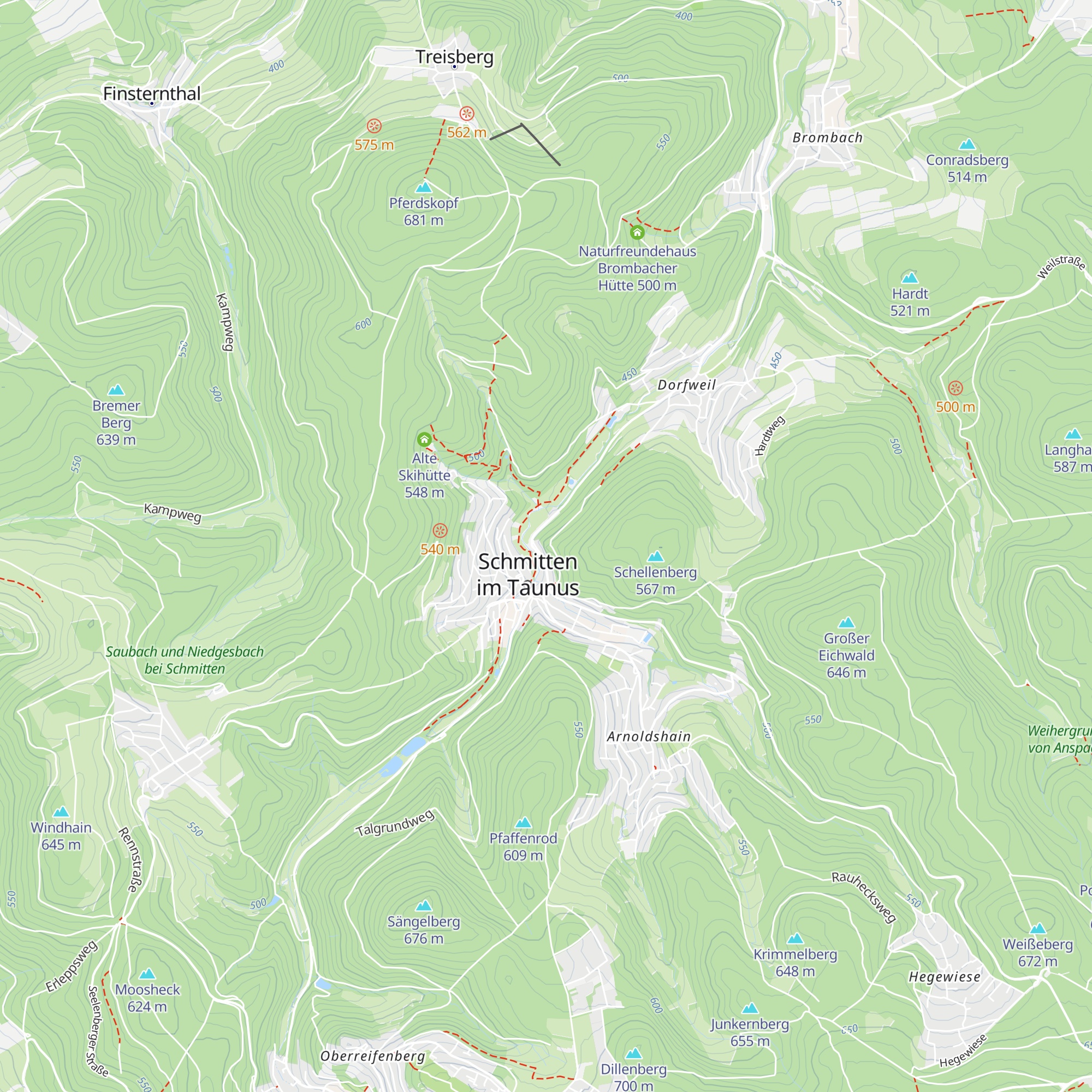 Wiegerhütte map