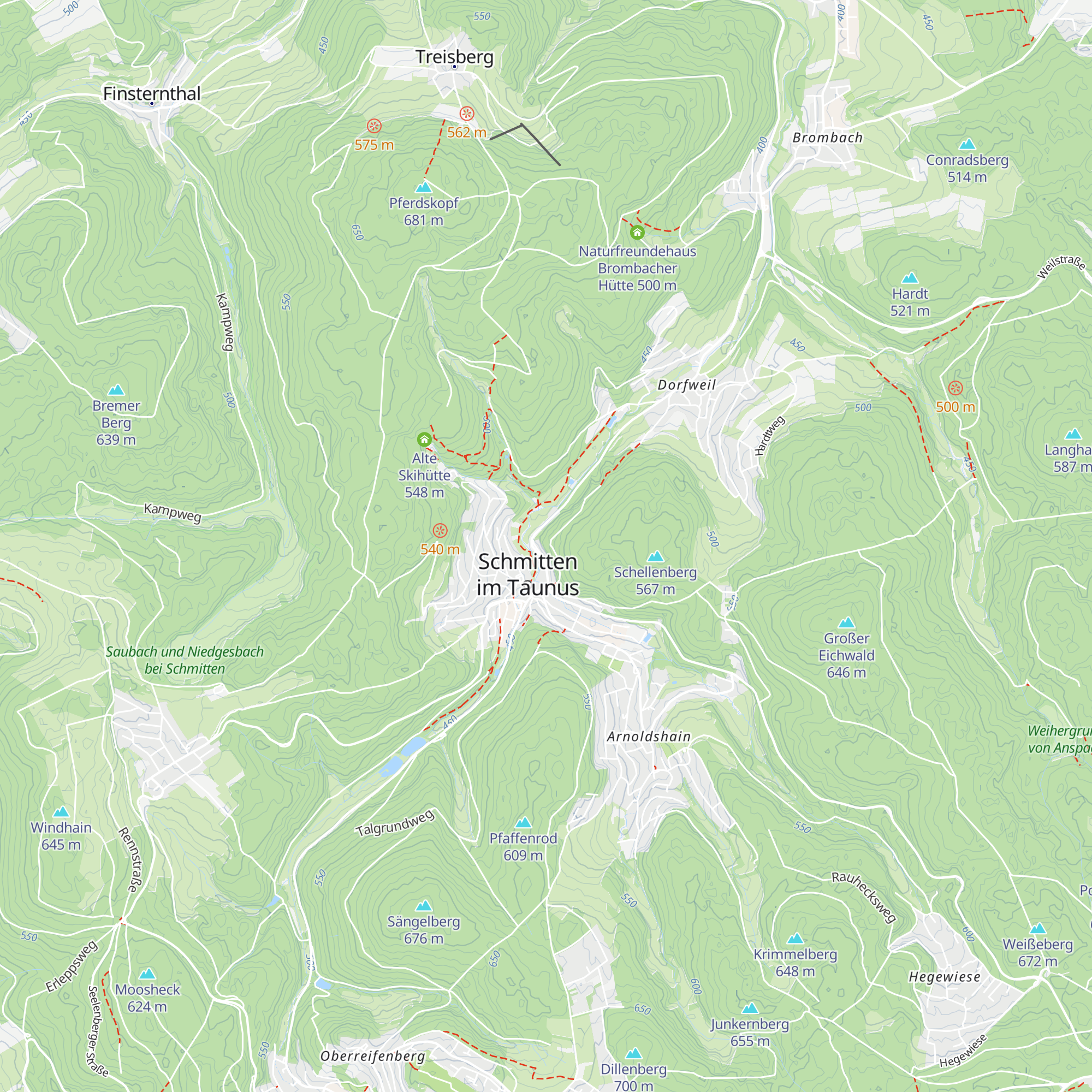 Wiegerhütte map