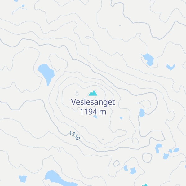 Map of Veslesanget